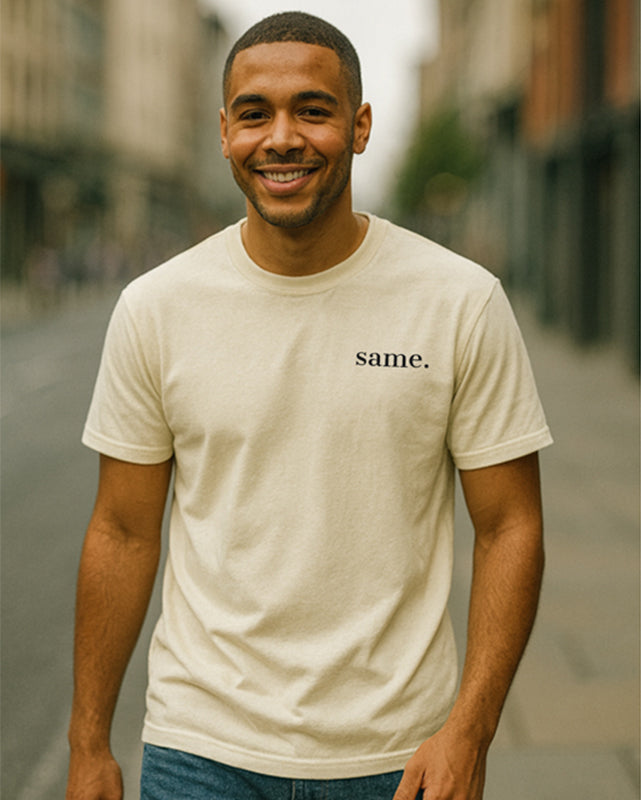 same. | Organic T-shirt